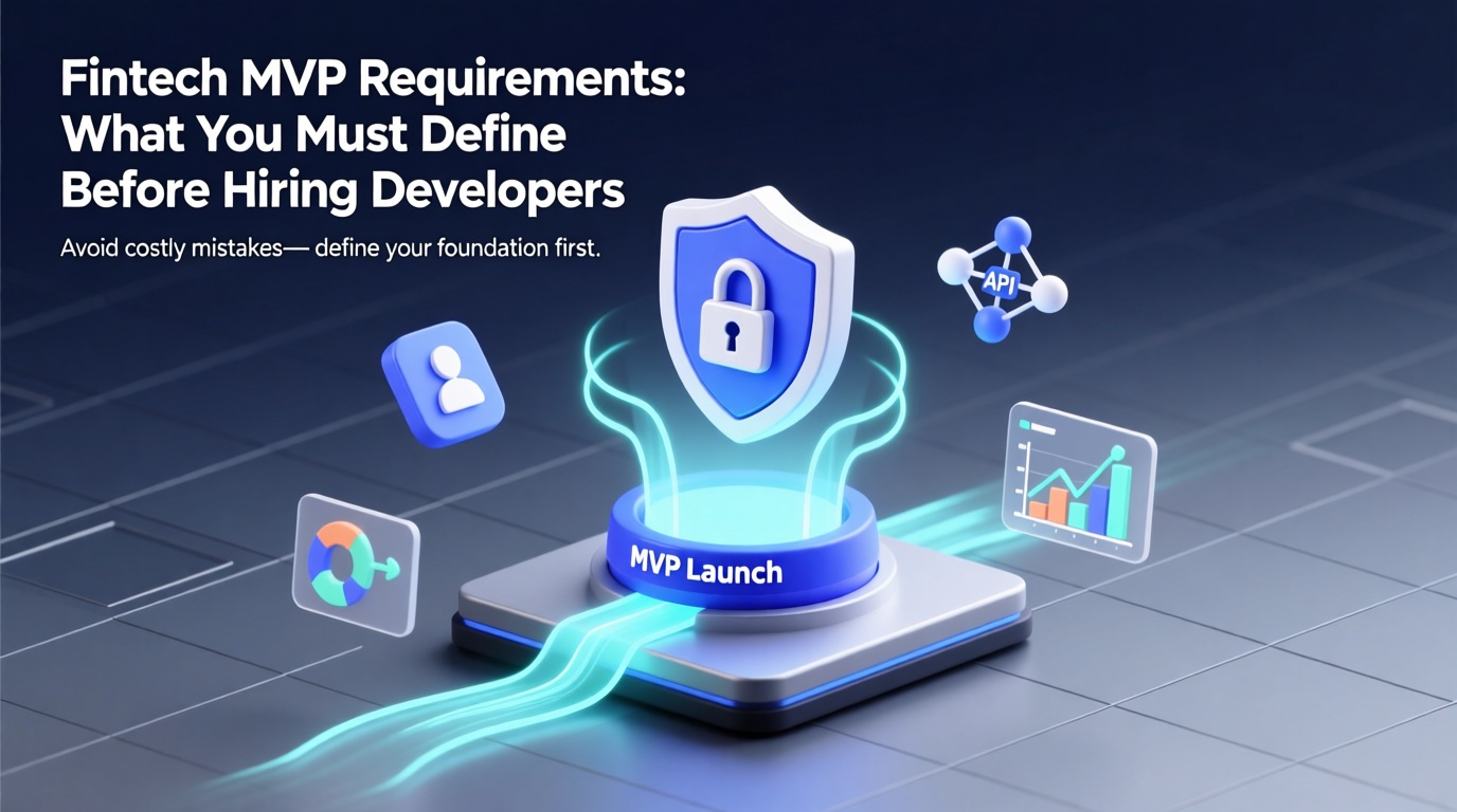 Fintech MVP Requirements: What You Must Define Before Hiring Developers