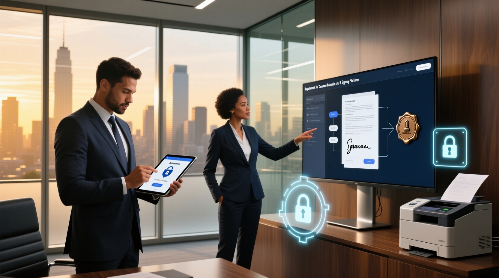 Requirements for Document Automation and E-Signing Platforms